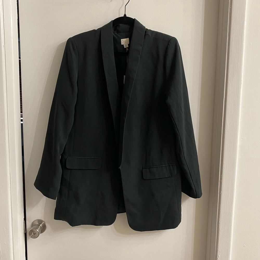 *A New Day women’s plus size oversized dark green blazer 2XL